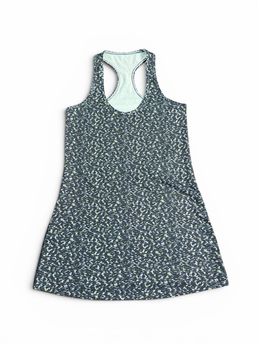 lululemon multi color speckle racerback tank
